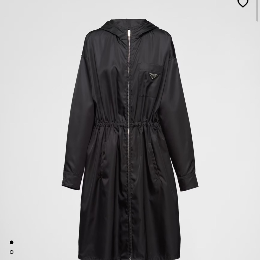Prada Black Hooded Jacket